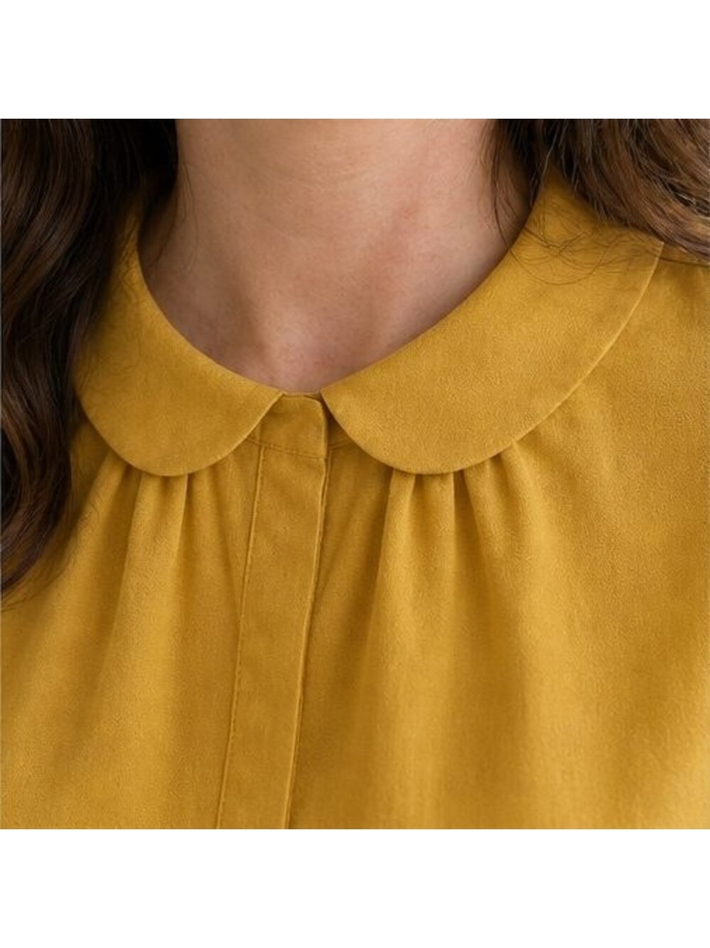 Black Ruffle Blouse - Picture 4 of 6